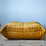 Togo Lounge Set 3-piece Velvet Golden Yellow 6