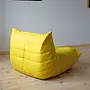 Togo Lounge Set 3-piece. Fabric Lemon Yellow 6