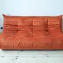 Togo Lounge Set 3-tlg. Samt Orange 1
