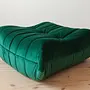 Togo Lounge Set 3-pc. Velvet Emerald Green 7