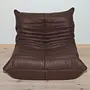 Togo Lounge Set 3-pc. Madras Leather Brown 4