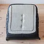 Togo Lounge Set 3-pc. Madras Leather Black 7