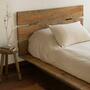  Tatami-Einzelbettgestell aus recyceltem Holz 0