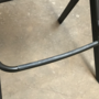 Axyl Bar stool Fabric Plastic Black 4