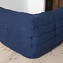 Togo Corner Sofa Fabric Navy Blue 3