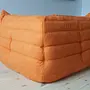Togo Corner Sofa Textile Orange 4