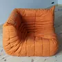 Togo Corner Sofa Textile Orange 6