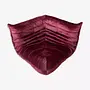 Togo Corner Sofa Velvet Burgundy 0