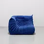 Togo Ecksofa Textil Blau 2