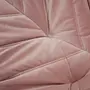 Togo Ecksofa Samt Hellrosa 8