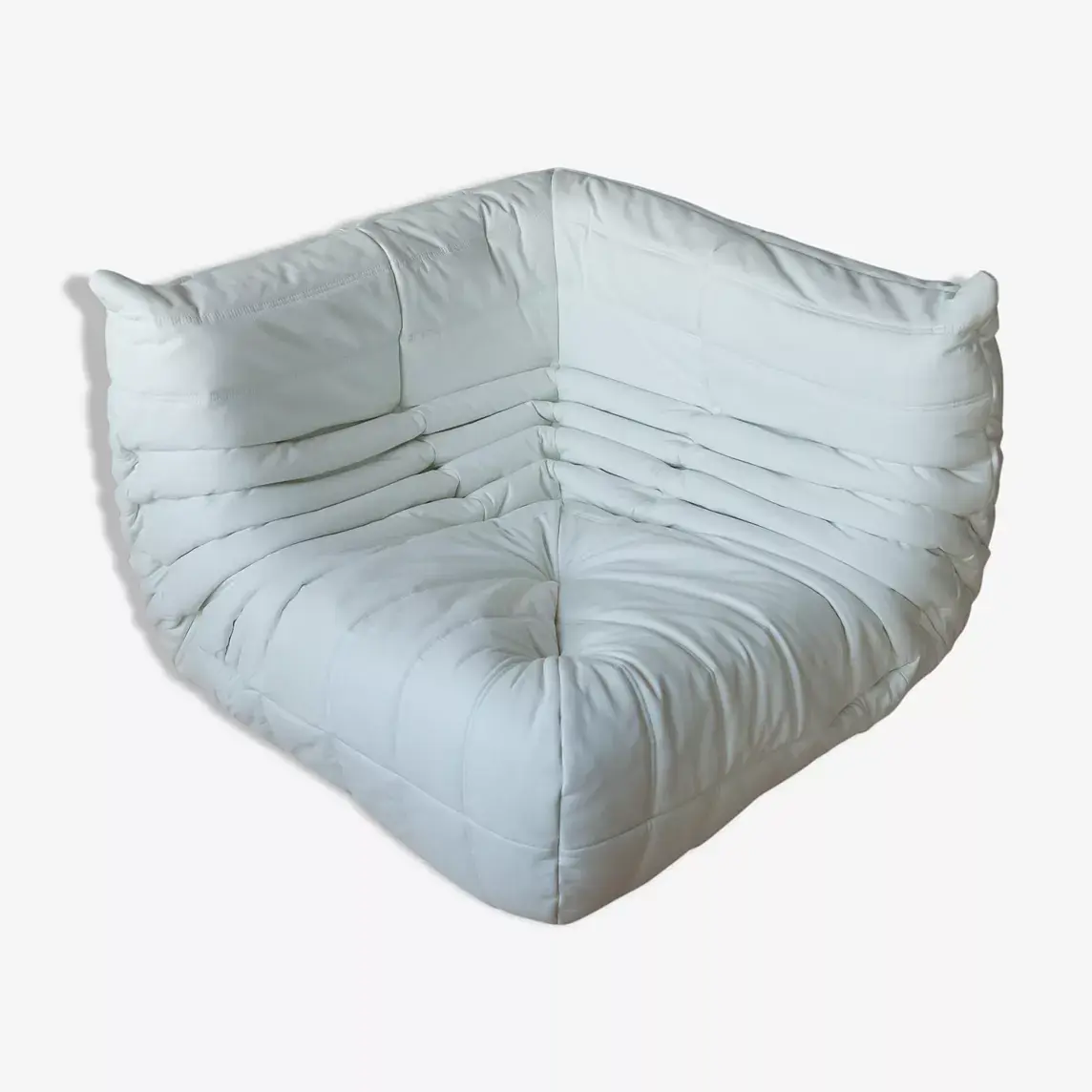 Togo Sofa Madras leather White 0