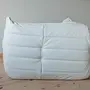Togo Sofa Madras leather White 3