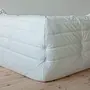 Togo Sofa Madras leather White 4