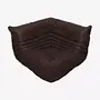Togo Corner Sofa Madras Leather Brown 0