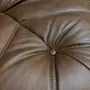 Togo Ecksofa Leder Braun 3