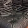 Togo Ecksofa Leder Schwarz 3