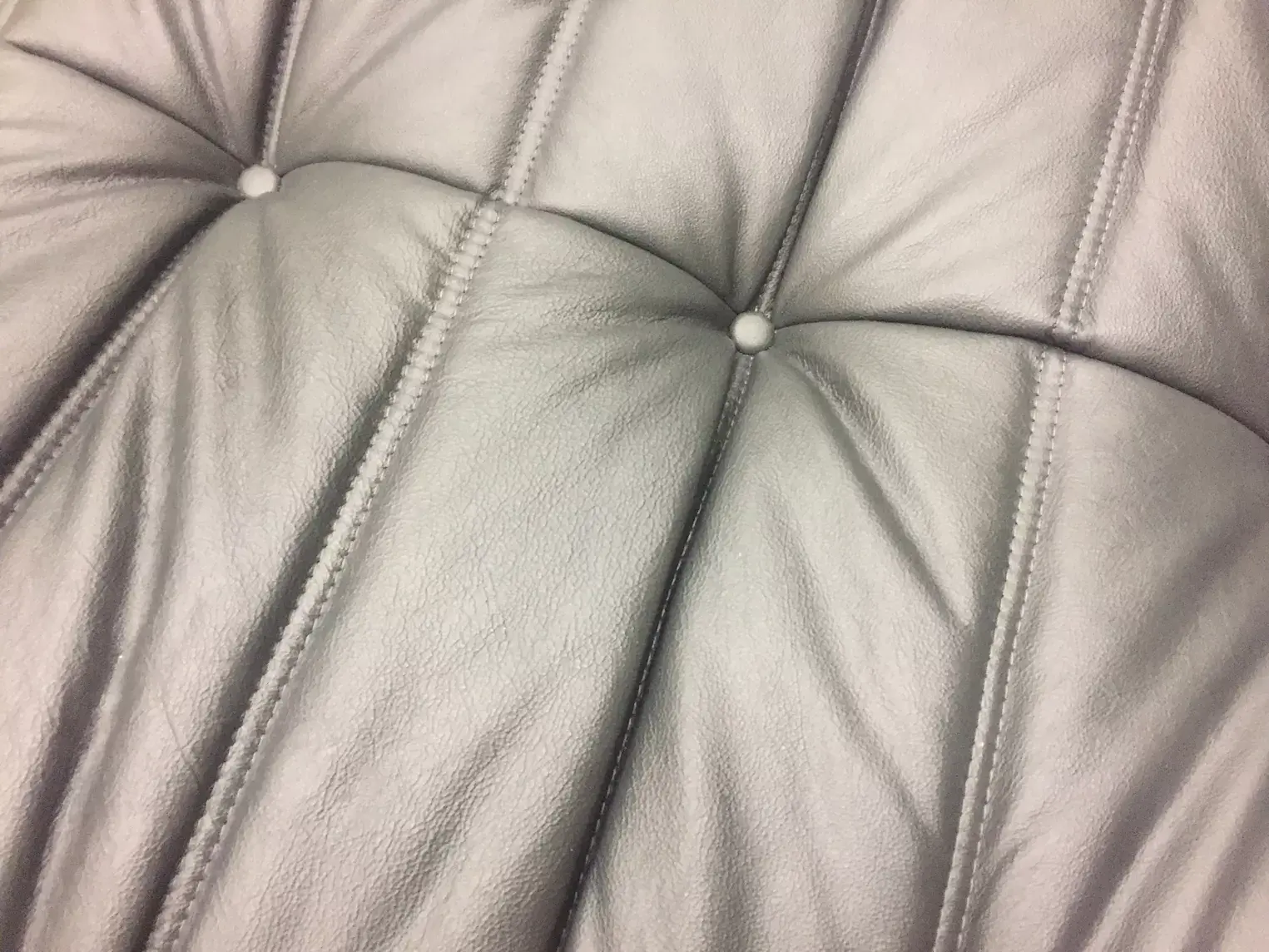 Togo Ecksofa Leder Schwarz 1