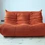 Togo Lounge Set 3-tlg. Samt Orange 5