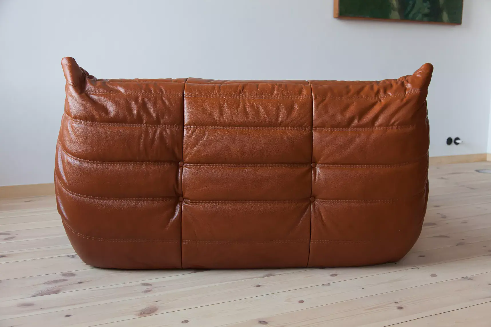 Togo Lounge Set 3-pc. High-gloss leather whisky brown 3