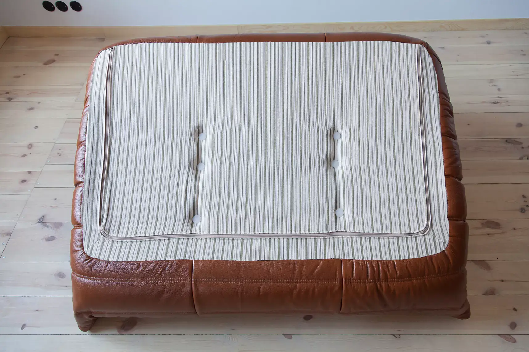 Togo Lounge Set 3-pc. High-gloss leather whisky brown 4