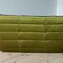 Togo Lounge Set 3-pc. Velvet Olive Green 6