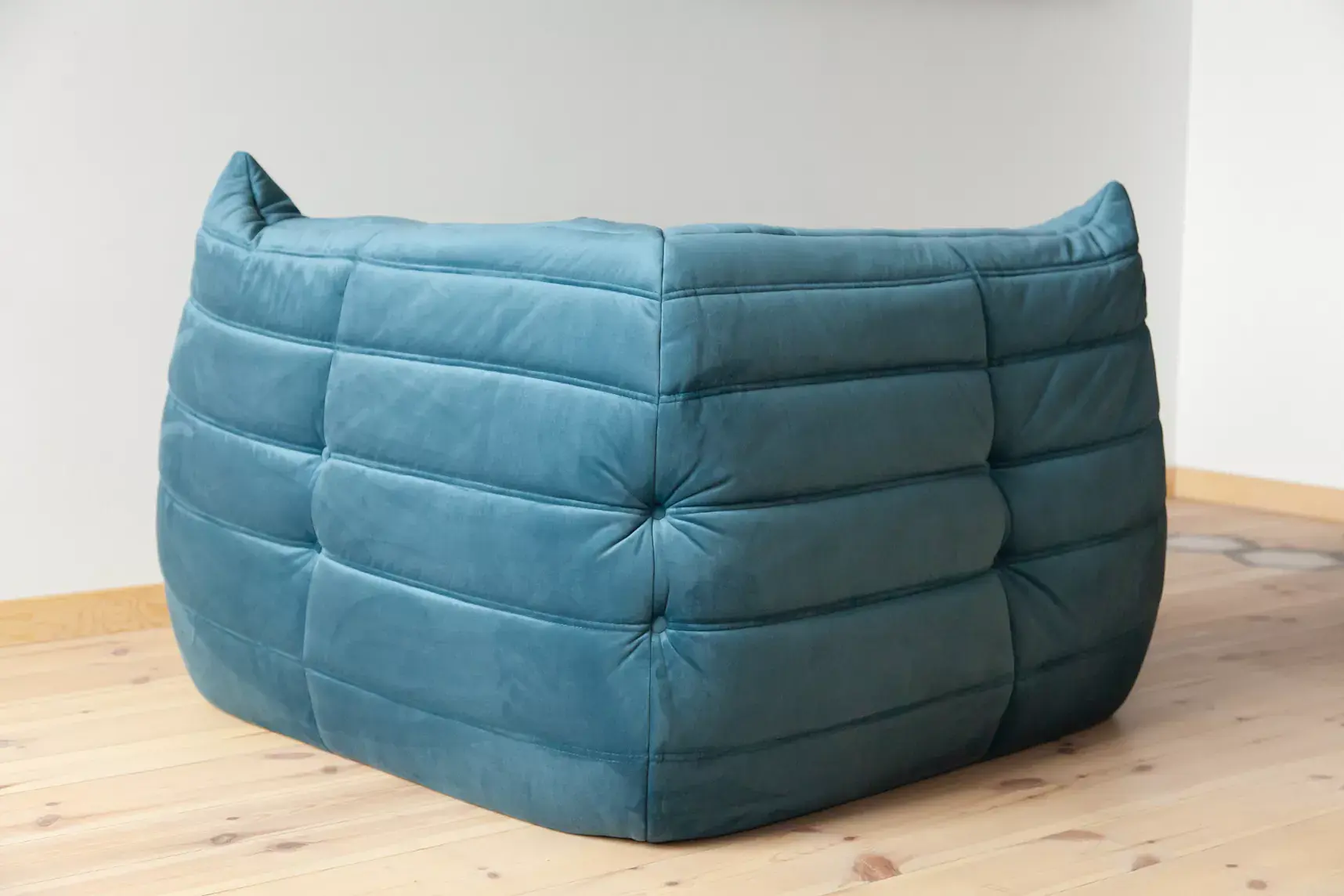 Togo Lounge Set 3-pc. Velvet Sea Blue 7