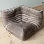 Togo Lounge Set 3-tlg. Samt Warmgrau 8