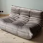 Togo Lounge Set 3-tlg. Samt Warmgrau 5