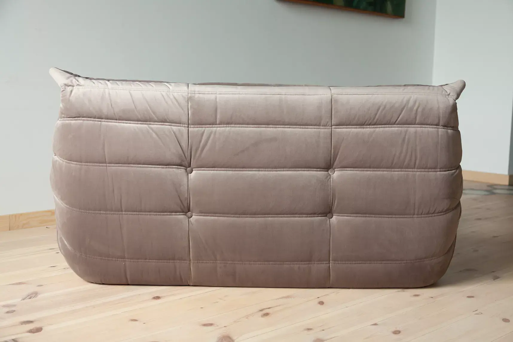 Togo Lounge Set 3-tlg. Samt Warmgrau 6
