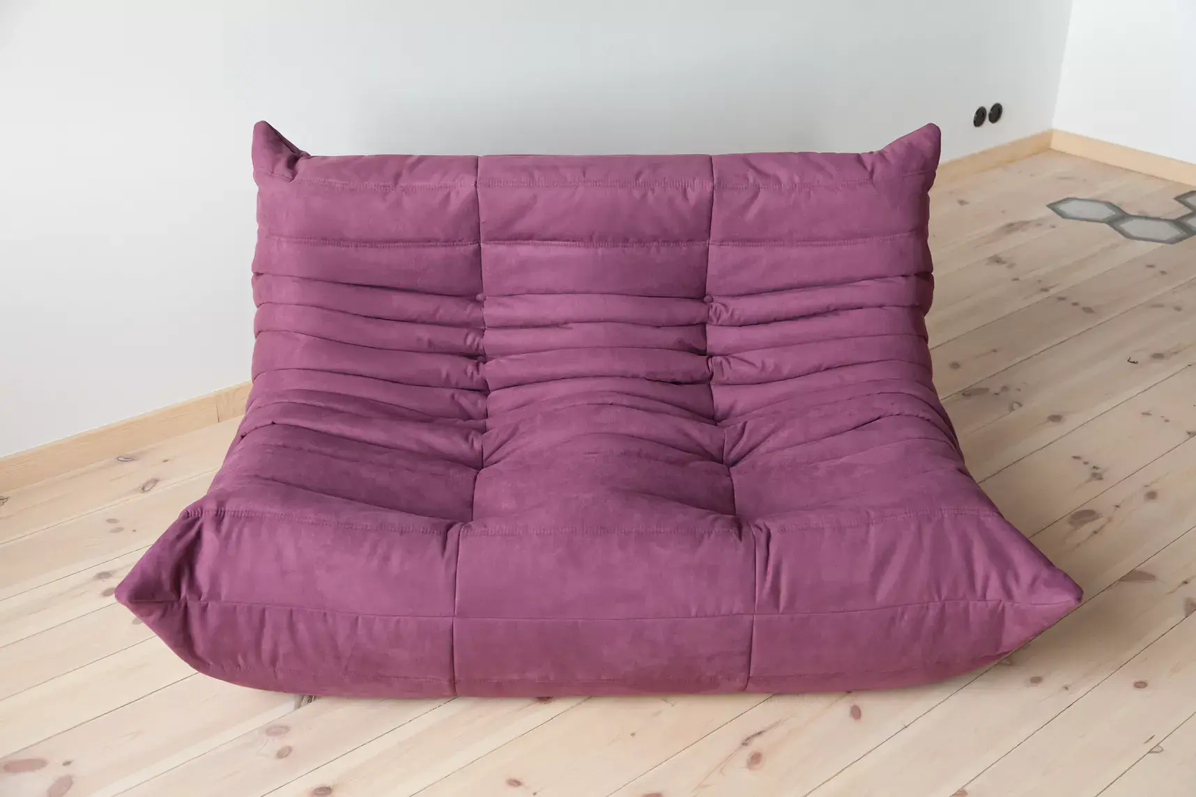 Togo Lounge Set 3-pc. Textile Aubergine 5