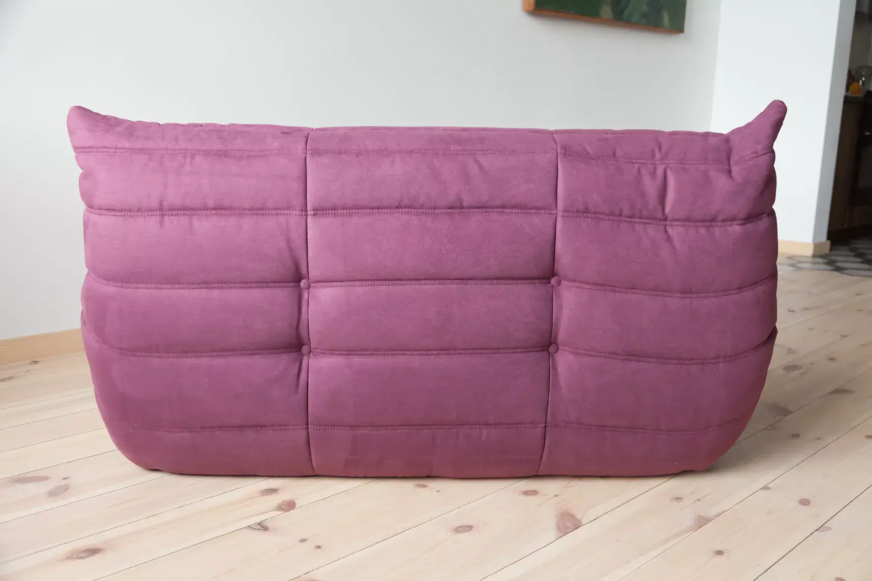 Togo Lounge Set 3-pc. Textile Aubergine 6