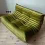 Togo Lounge Set 3-pc. Velvet Olive Green 5