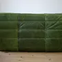 Togo Lounge Set 3-pc. Pull-Up Leather Green 3