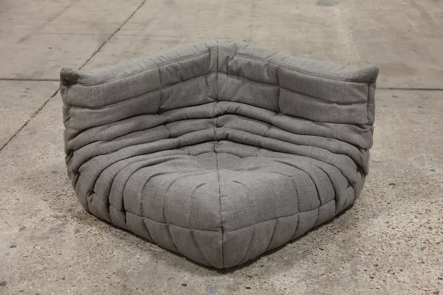 Togo Lounge Set 4-pc. Woven Fabric Warm Grey 2