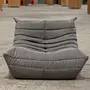 Togo Lounge Set 4-pc. Woven Fabric Warm Grey 5