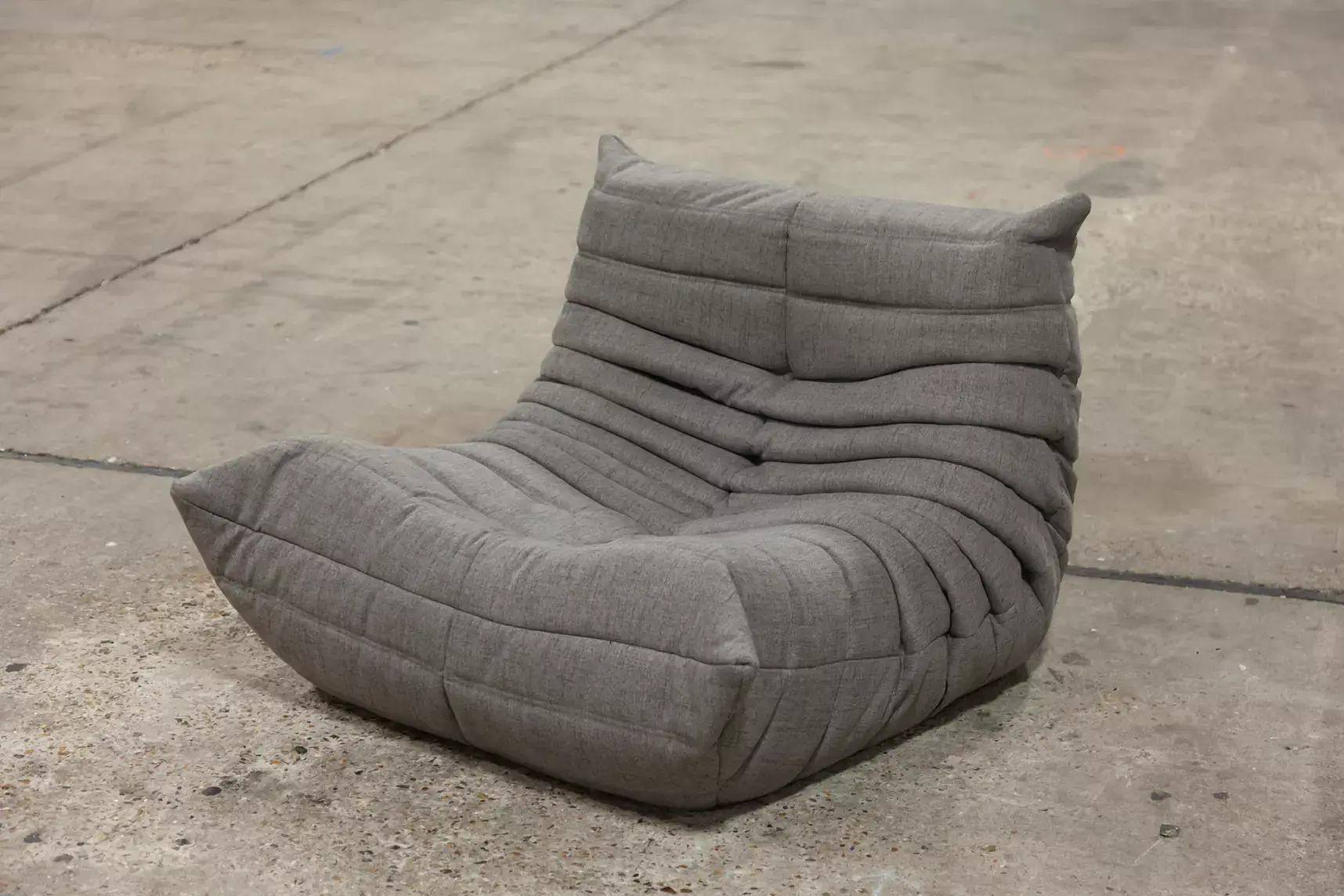 Togo Lounge Set 4-pc. Woven Fabric Warm Grey 6