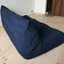 Togo Lounge Set 4-pc. Textile Navy Blue 2