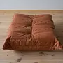 Togo Lounge Set 4-piece Pull-Up Leather Peach Brown 6