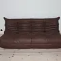 Togo Lounge Set 4-pc. Madras Leather Brown 1