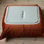 Togo Lounge Set 5-pc. Velvet Amber-Orange 8