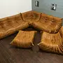 Togo Lounge Set 5-tlg. Glattleder Beige 3