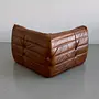 Togo Lounge Set 5-pc. High-gloss leather Antique brown 5