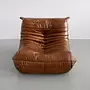 Togo Lounge Set 5-pc. High-gloss leather Antique brown 7