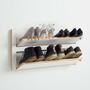 Fläpps Wall Shelf Wood Black 80 x 40 cm 2
