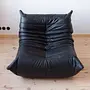 Togo Lounge Set 5-pc. Madras Leather Black 4