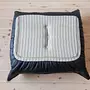 Togo Lounge Set 5-pc. Madras Leather Black 6