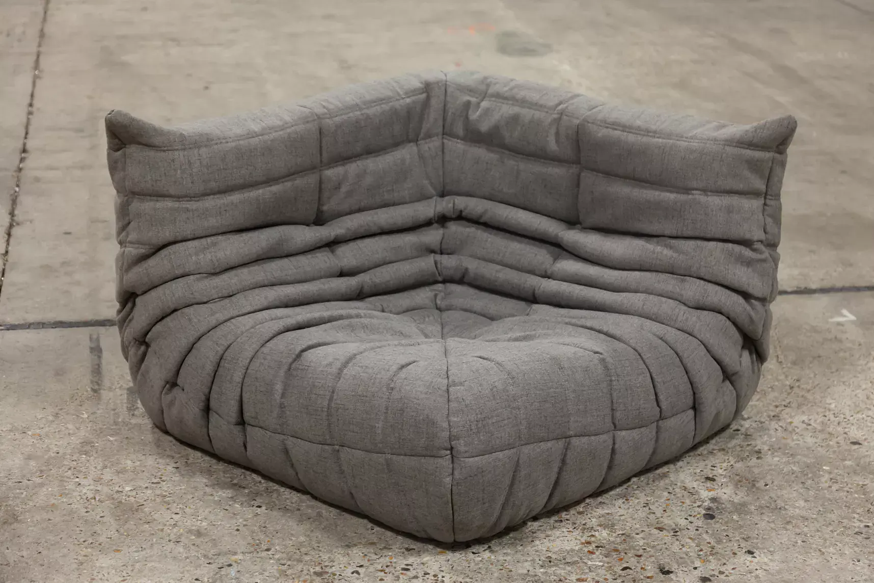 Togo Lounge Set 5-piece. Woven fabric Warm Grey 3