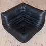 Togo Lounge Set 5-pc. Madras Leather Black 5