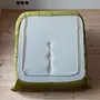 Togo Armchair Velvet Olive Green 7