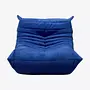 Togo Armchair Textile Blue 0